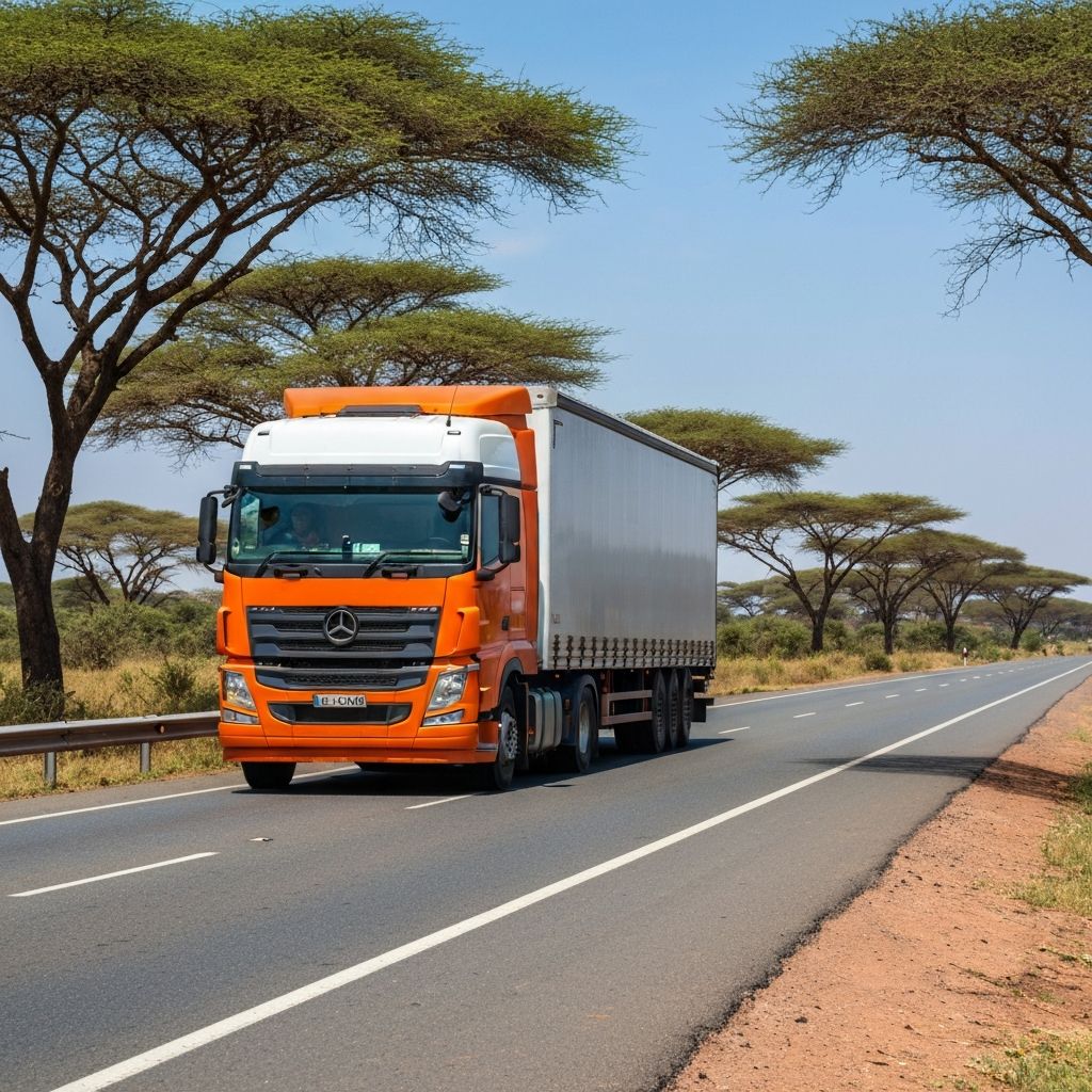 AURA EXPRESS cargo truck